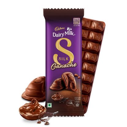 Picture of Cadbury Dairy Milk Silk Ganache Chocolate 58gm