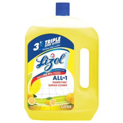 Picture of Lizol Disinfectant Surface & Floor Cleaner Liquid, Citrus - 2 Litre