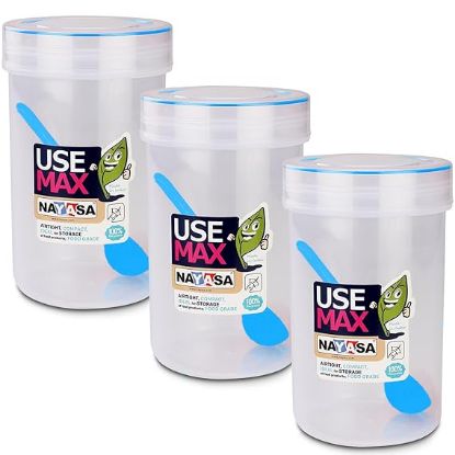 Picture of Nayasa Use Max Airtight Cointainer 1500 ml ( Set of 3 )