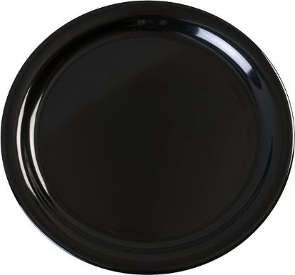 Picture of Lotus Leaf  Black Melamine Dinner Plate 