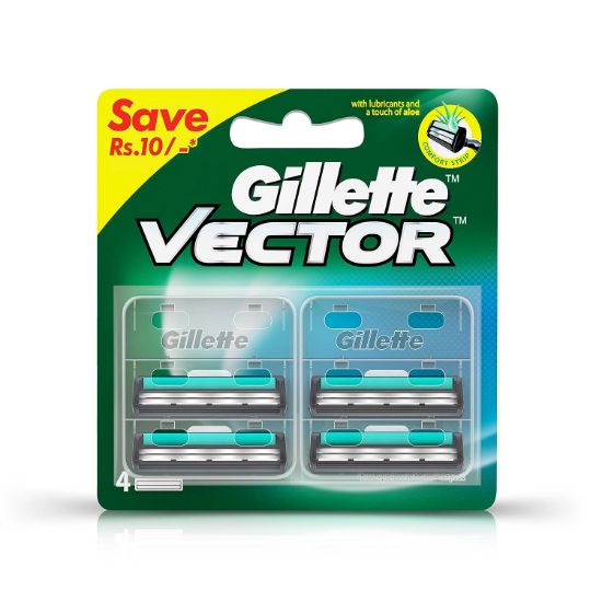 Picture of Gillette Vector Shaving Cartridge 4pcs