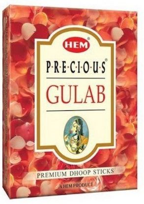 Picture of Hem Precious Gulab Dhoop - 75 gm