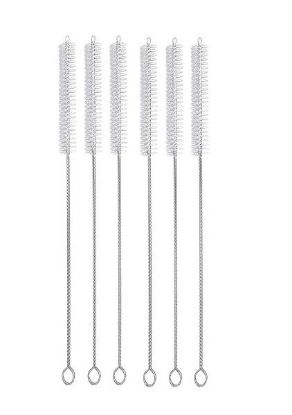 Picture of Straw Cleaning Brush Stainless Steel 6pcs