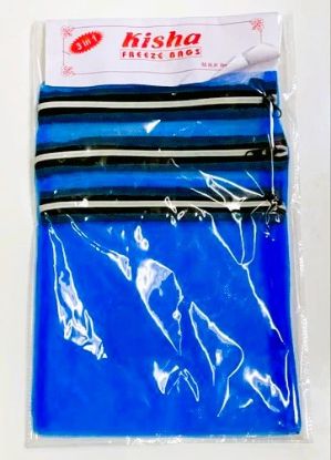 Picture of Kisha Plain Blue Freeze Bags 3 pcs set 