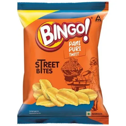 Picture of Bingo Pani Puri Twist Street Bites Chips 33 g