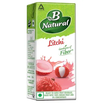 Picture of B Natural Litchi Fruit Juice 180 ml