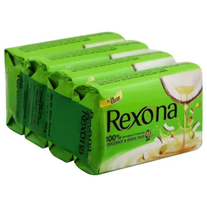 Picture of Rexona Coconut & Olive Oil Soap 4x100g