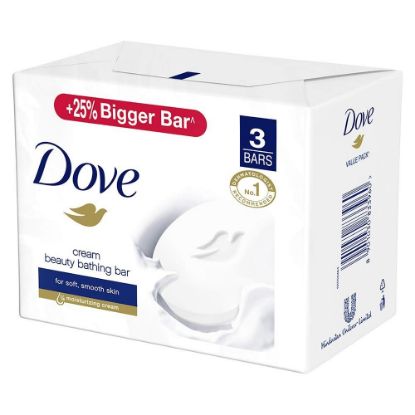 Picture of Dove Cream Beauty Bathing Bar 3X75g