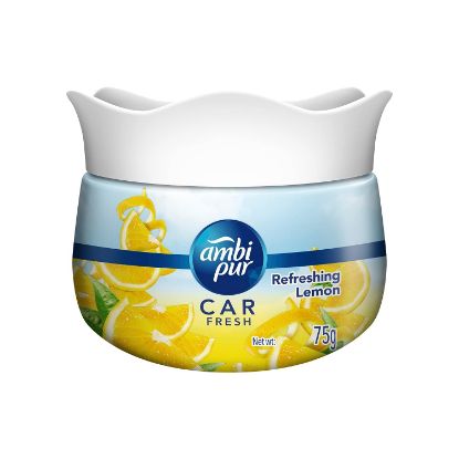 Picture of Ambi Pur Car Freshener Gel, Refreshing Lemon, 75 g