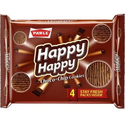 Picture of Parle Happy Happy Choco-Chip Cookies Biscuit 108gm