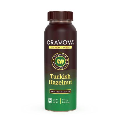 Picture of Cravova Turkish Hazelnut Cold Coffee | Premium Cold Coffee - 200ml