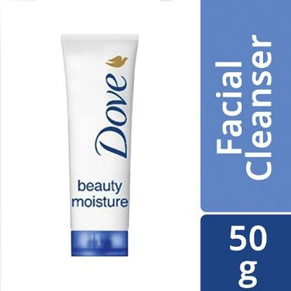 Picture of Dove Beauty Moisture Facial Cleansing Foam Beauty Serum 50gm