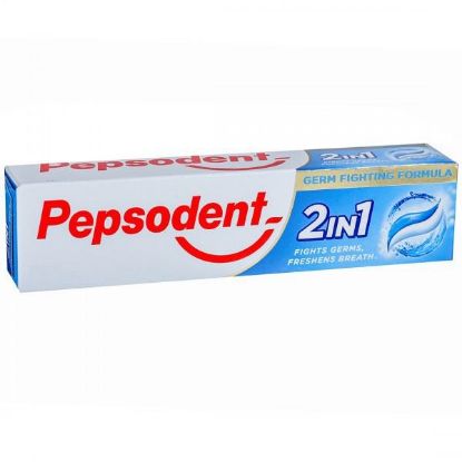 Picture of Pepsodent 2 in 1 Germ Fighting Formula Toothpaste 80 gm