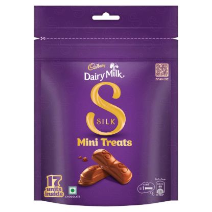 Picture of Cadbury Dairy Milk Home Treats Silk Minis Chocolate 153gm