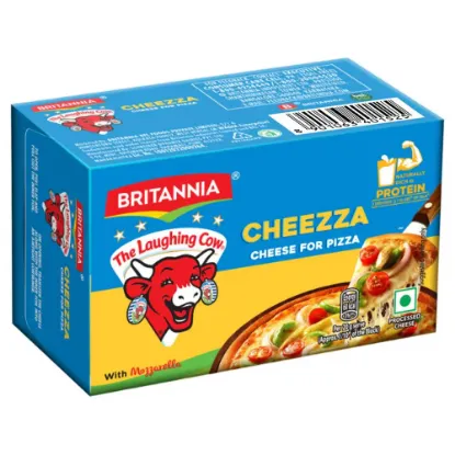 Picture of Britannia Cheezza Pizza Cheese Block 400 g (Carton)