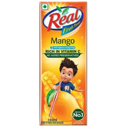 Picture of Real Mango Fruit Power Juice 180 ml