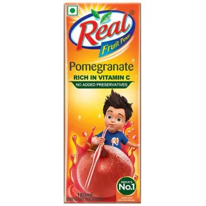 Picture of Real Pomegranate Fruit Power Juice 180 ml