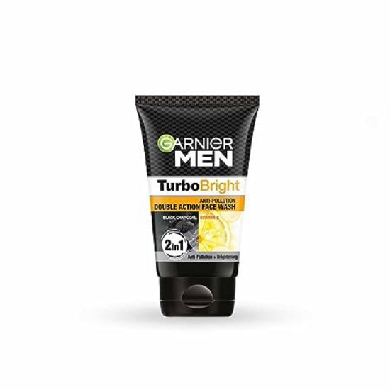 Picture of Garnier Men Turbo Bright Double Action Face Wash 100 g