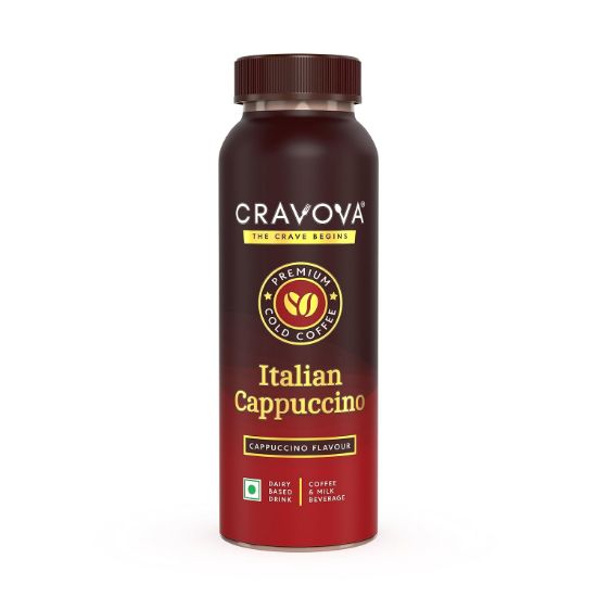 Picture of Cravova Italian Cappuccino Cold Coffee 200ml