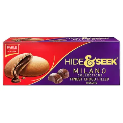 Picture of Parle Platina Hide N Seek Milano Collections Finest Choco Filled Biscuits, 75 g