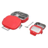 Picture of JAYPEE Stainless Steel Insulated Airtight, Leak Resistant Lunch Box 600mlmwith Spoon Snapsteel ( Multicolour )