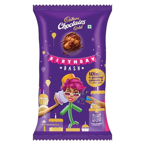 Picture of  Cadbury Choclairs Gold Candy  520gm (100 Candies)