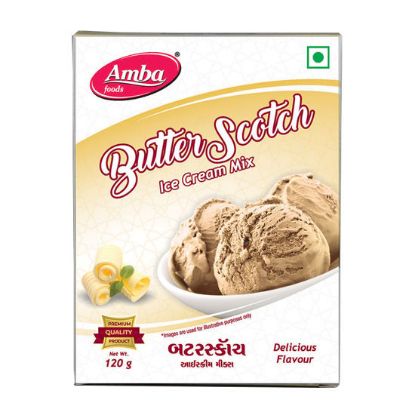 Picture of Ambe Butterscotch Ice Cream Mix 100g