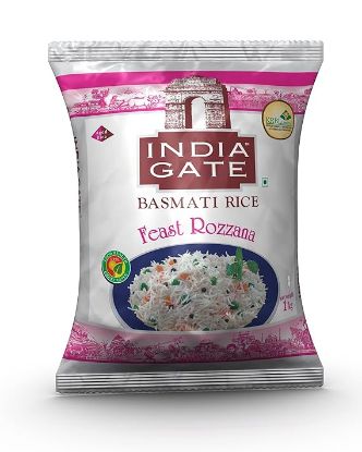 Picture of India Gate Basmati Rice Feast Rozzana 1kg