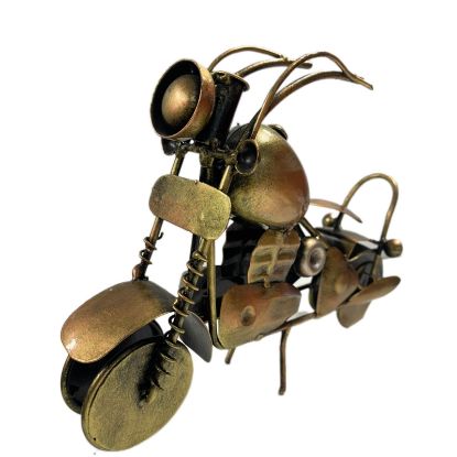 Picture of Golden Bike Decorative Item