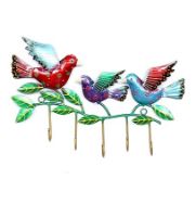 Picture of Craft Tree Iron Sparrow Key Holder in Multicolour