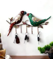 Picture of Parrot Multicolour Iron Key Holder