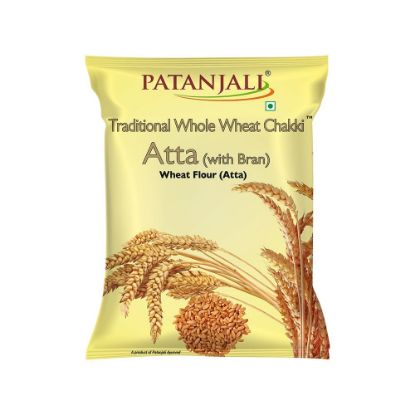 Picture of Patanjali Whole Wheat Atta with Bran 5 kg
