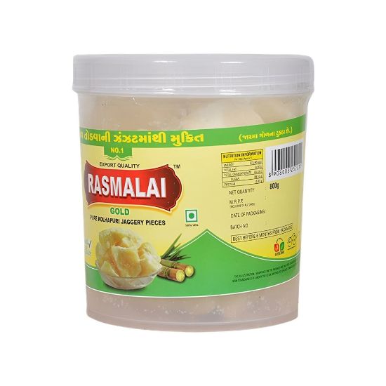 Picture of Rasmalai Gold Kolhapuri Jaggery 800gm