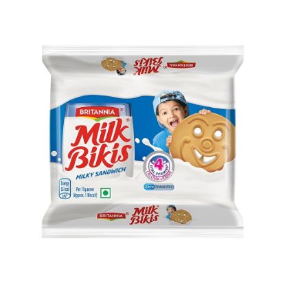 Picture of Britannia Milk Bikis Milk Cream Biscuits 200gm