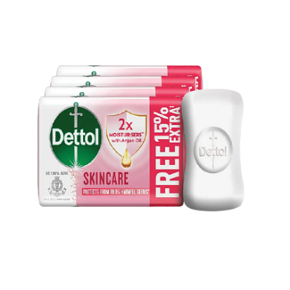 Picture of Dettol Skincare with Moisture Bathing Soap 75gm ( Pack of 4 )