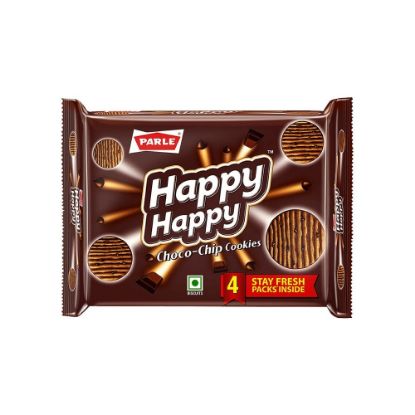 Picture of Parle Happy Happy Choco Chip Cookies 400gm