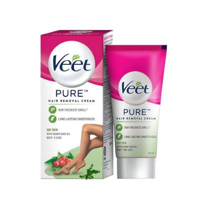 Picture of Veet Pure Hair Removal Cream (For Dry Skin) 50gm