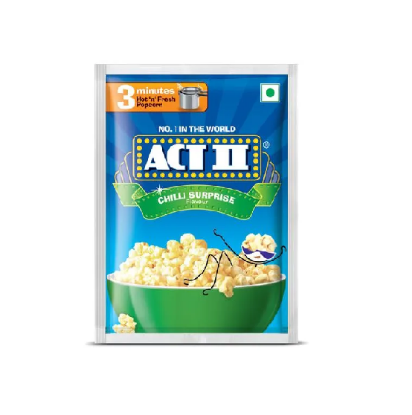 Picture of Act II Chilli Surprise Popcorn 40 gm