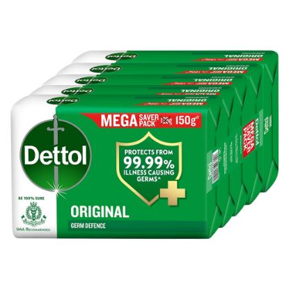 Picture of Dettol Origina Soap 150gm (4+1 Free)