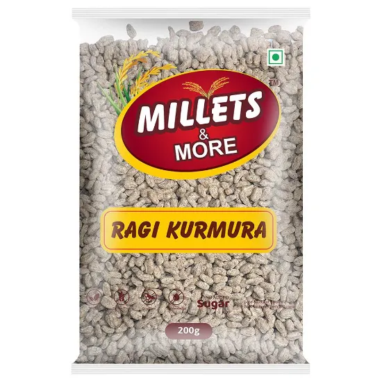 Picture of Millets & More Ragi Kurmura, 200 gm