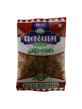 Picture of Ghanshyam Red Kishmish 100gm
