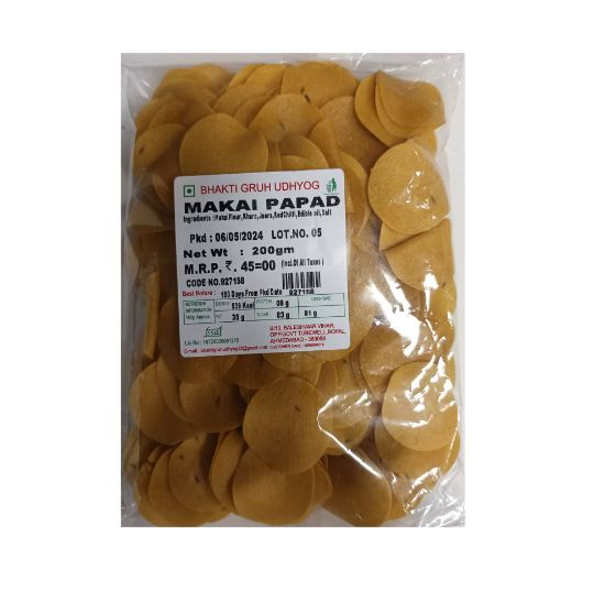 Picture of Bhakti Makai Papad 200gm