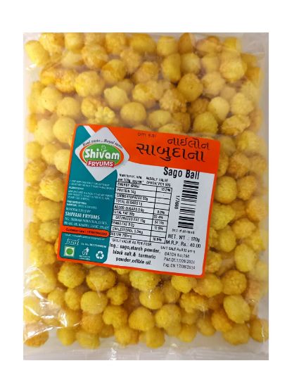 Picture of Shivam Fryum Sago Ball 120gm