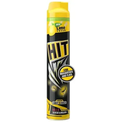Picture of HIT Lime Fragrance Mosquito and Fly Killer Spray 400 ml