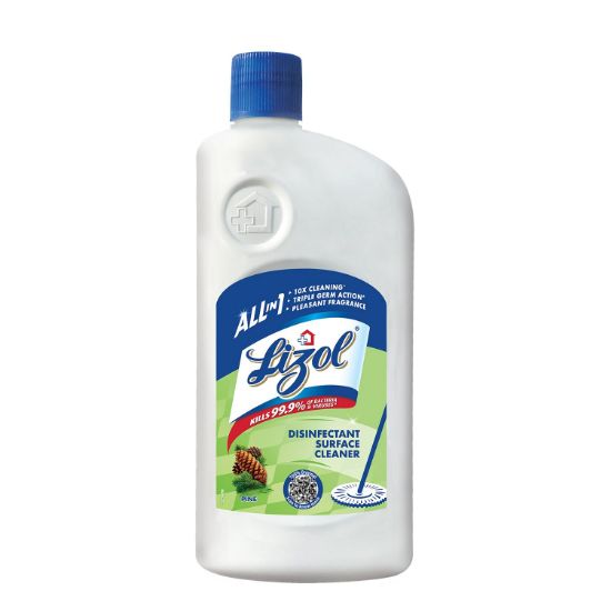 Picture of Lizol Disinfectant Surface & Floor Cleaner Liquid, Pine - 500 ml 