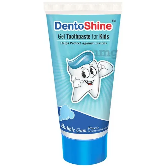 Picture of DentoShine Bubblegum Gel Toothpaste for Kids 80g