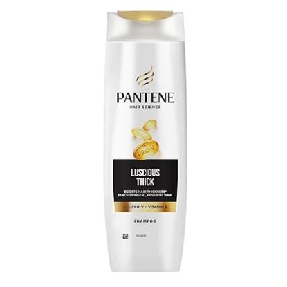 Picture of Pantene Hair Science Luscious Thick with Pro-V + Vitamin C Shampoo 340Ml