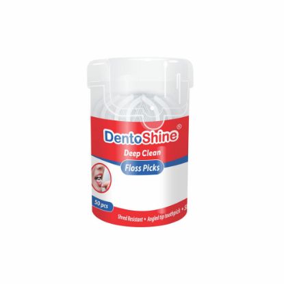 Picture of Dento Shine Floss Picks Deep Clean 50N