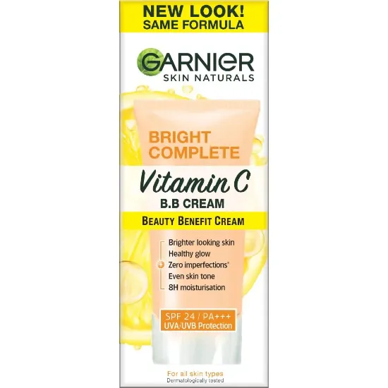 Picture of Garnier Bright Complete Vitamin C Bb Cream SPF24+++ 30g