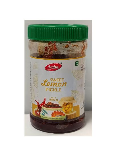 Picture of Amba Sweet Lemon Pickle 500g